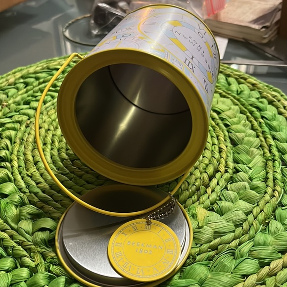 Beekman 1802 Make Time For Kindness Yellow Paint/Canister Tin and Goat Milk Soap - Picture 3 of 4